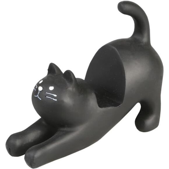 Black Cat Smartphone Stand - Picture 1 of 3